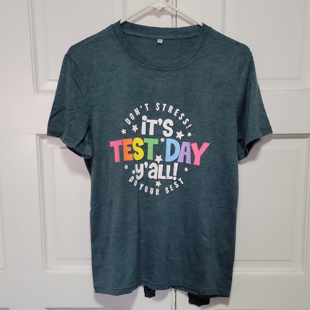 Women's B Graphic Tee - Test Day Design